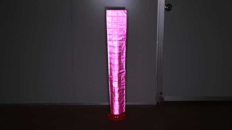 Pink Reflective Picket Pockets For PVC Picket - 